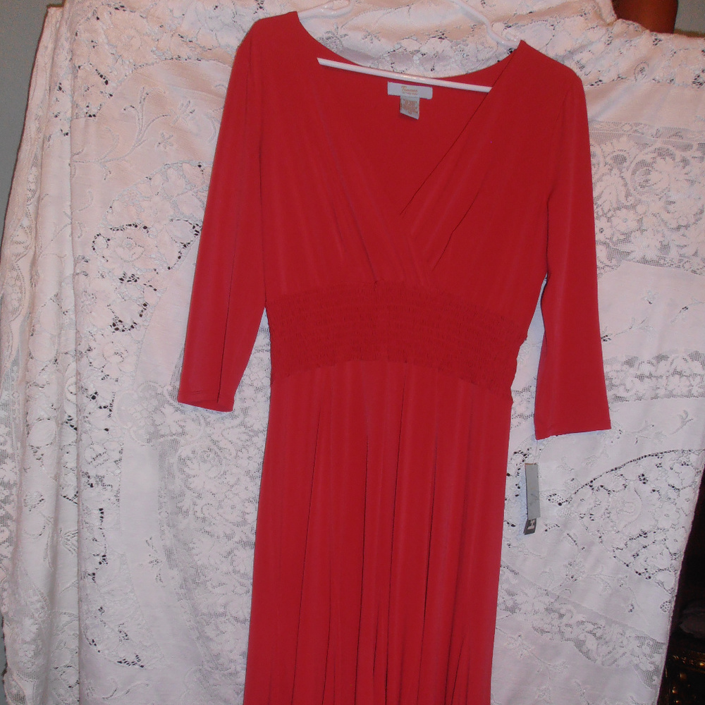 Stunning Fit Flare Red Dress